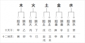 天干地支關系一覽表，天干地支關系匯總圖！