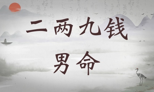二兩九錢男命詳細解釋，二兩九錢男命詳解一生！