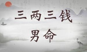 三兩三錢男命詳細解釋，三兩三錢男命最正確詳解！