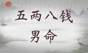 五兩八錢男命詳細(xì)解釋，五兩八錢男命一生總結(jié)！