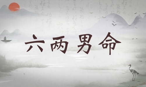 六兩男命詳細解釋，六兩男命詳解一生！