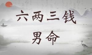 六兩三錢男命詳細(xì)解釋，六兩三錢男命詳解一生！