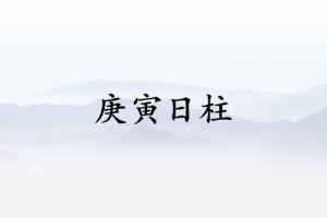 庚寅日柱三命通會精論