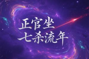 正官坐七殺流年會發生什么